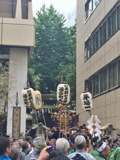 日本橋山王祭りに参画してきました サンブログ