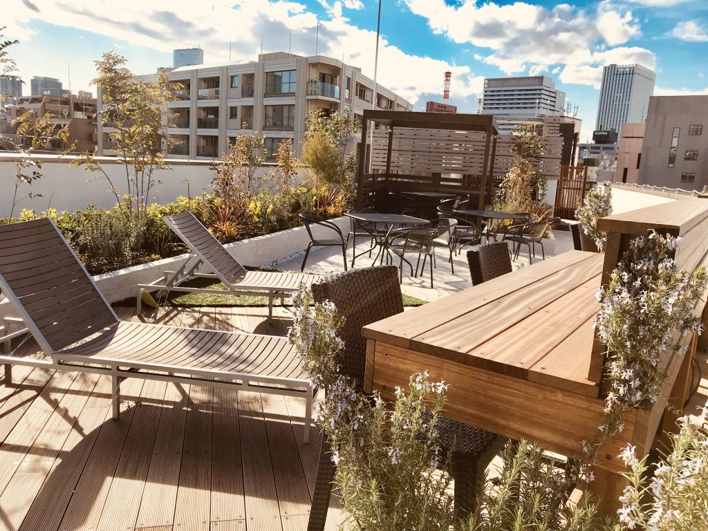 The Terrace Tsukiji ザ テラス ツキジ 屋上テラスオープニング 内覧会のお知らせ サンブログ