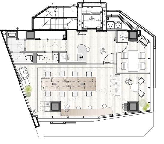 乃木坂駅徒歩1分！小規模スタートアップ向けフルセットアップオフィスの写真1