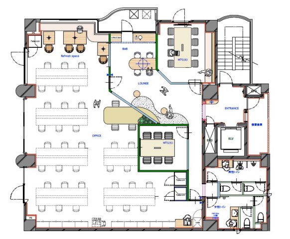 恵比寿駅徒歩5分！広々とした執務室が魅力のセットアップオフィスの写真7