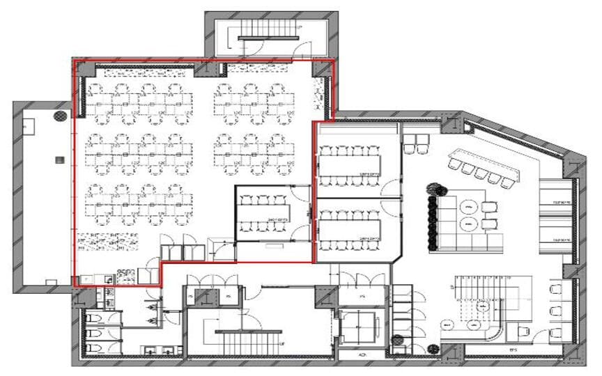 五反田駅徒歩7分、最新設備を備えたリニューアル済セットアップオフィスの写真3