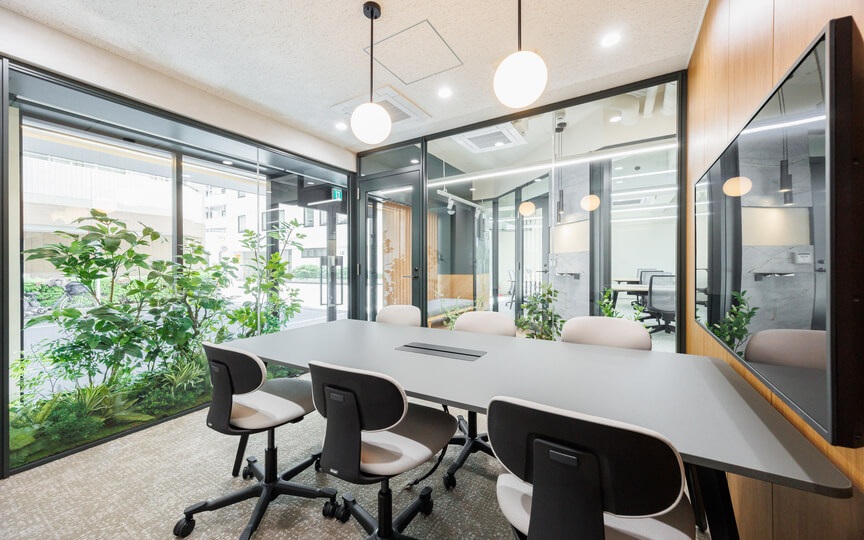 東日本橋駅徒歩5分！機能性とデザイン性を兼ね備えたフルセットアップオフィスのn6