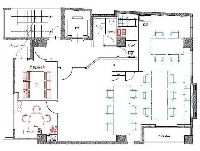 JR浜松町駅徒歩7分！交通利便性抜群の内装・什器付きフルセットアップオフィスの写真1