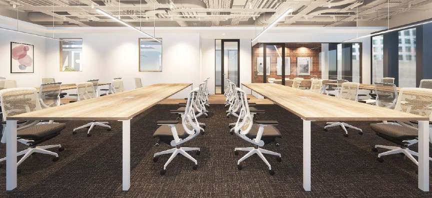 泉岳寺駅徒歩1分！話題の高輪ゲートウェイ新築フルセットアップオフィスの写真1