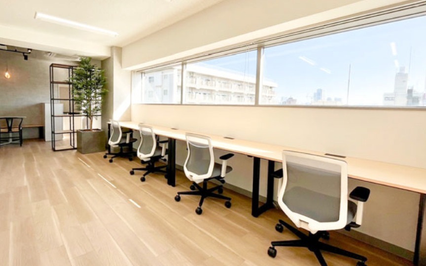 中目黒駅徒歩8分！デザイン性の高い眺望抜群の内装付きセットアップオフィス3