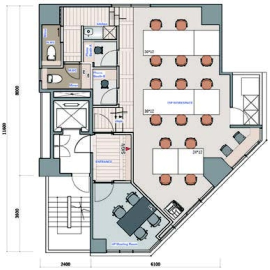 【敷金最大0／原状回復不要！】神田駅徒歩1分のフルセットアップオフィスの写真1