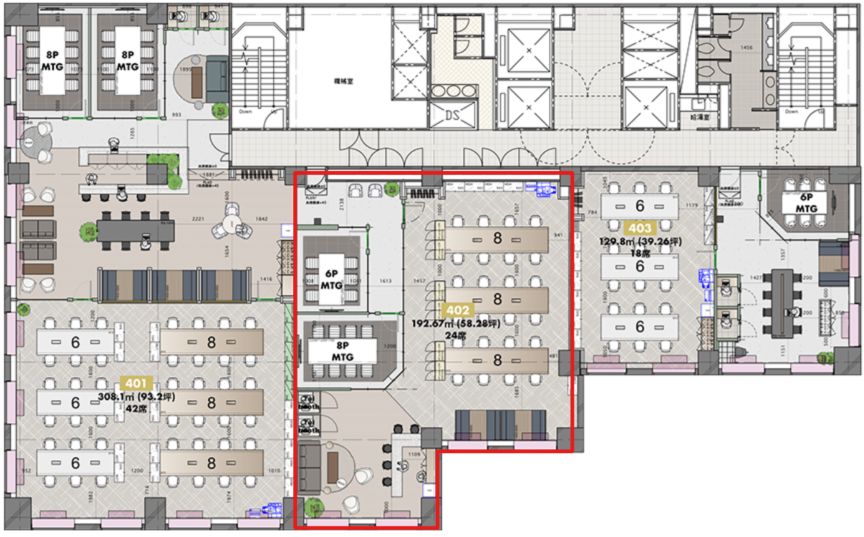 【敷金最大0／原状回復不要！】西新宿エリア、充実の共用部を備えたフルセットアップオフィスの写真1