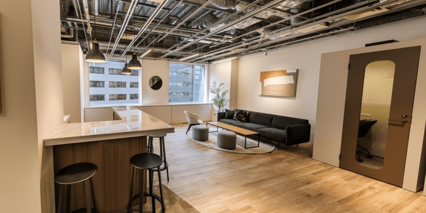 【敷金最大0】西新宿エリアで充実の共用部を備えたフルセットアップオフィス