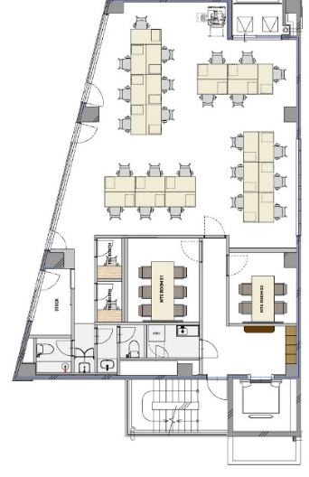 恵比寿駅徒歩6分！会議室・テレカンブース完備のフルセットアップオフィスの写真1