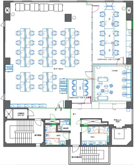 五反田駅徒歩5分！人気の「五反田バレー」のフルセットアップオフィスの写真1