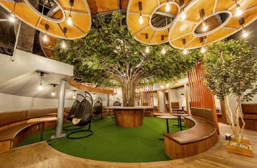 外苑前駅徒歩5分、プライベートサウナ完備の健康促進型サービスオフィス