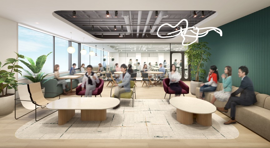 市ヶ谷駅徒歩5分！野外テラスが魅力の最新フルセットアップオフィスの写真4