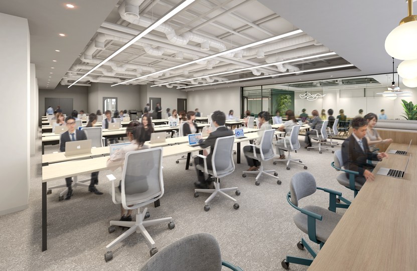 市ヶ谷駅徒歩5分！野外テラスが魅力の最新フルセットアップオフィスの写真5