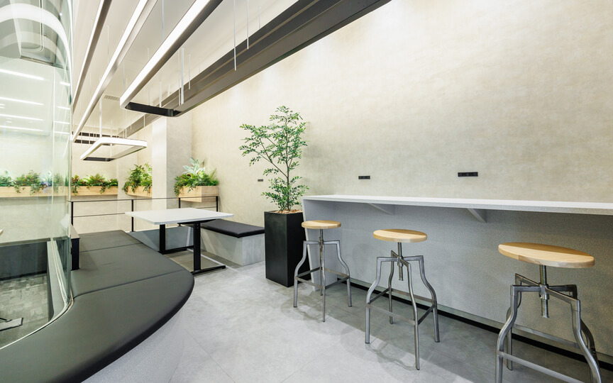 【原状回復不要】水道橋駅徒歩2分のリニューアル済フルセットアップオフィスの写真5