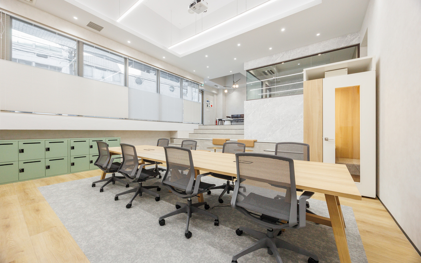 『五反田バレー』の内装家具付き小規模フルセットアップオフィスの写真6