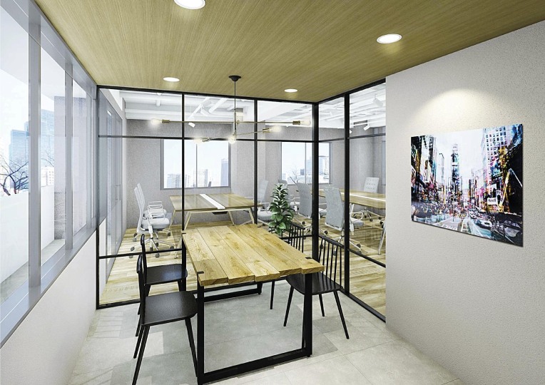 銀座駅徒歩圏内、小規模向け内装付きセットアップオフィスの写真2