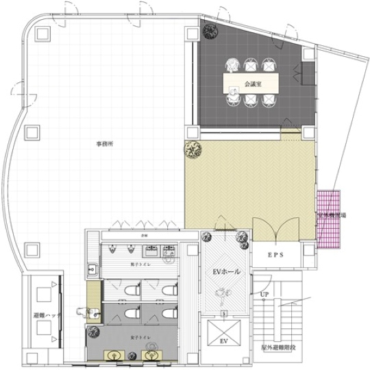 【敷金最大0】港区麻布台エリアの内装付きセットアップオフィスの写真5