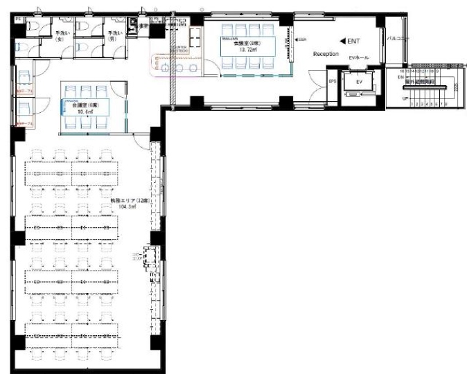 【内装工事済】三田駅徒歩6分！25年6月新装のセットアップオフィスの写真2