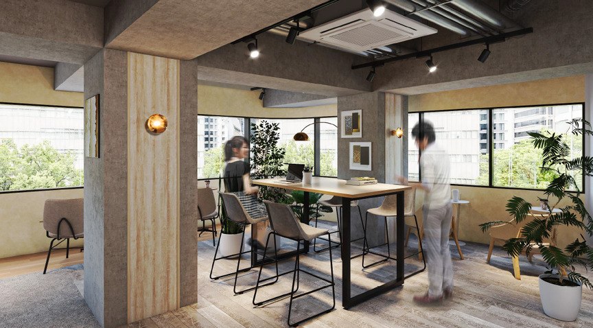 新宿三丁目駅徒歩2分！ゆとりあるスペースが魅力のセットアップオフィスの写真1