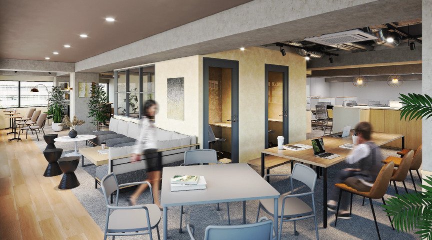 新宿三丁目駅徒歩2分！ゆとりあるスペースが魅力のセットアップオフィスの写真5