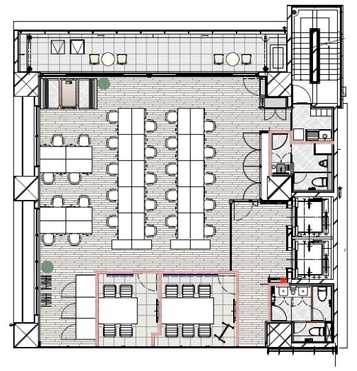 田町駅徒歩5分！原状回復不要の新築フルセットアップオフィスの写真n1