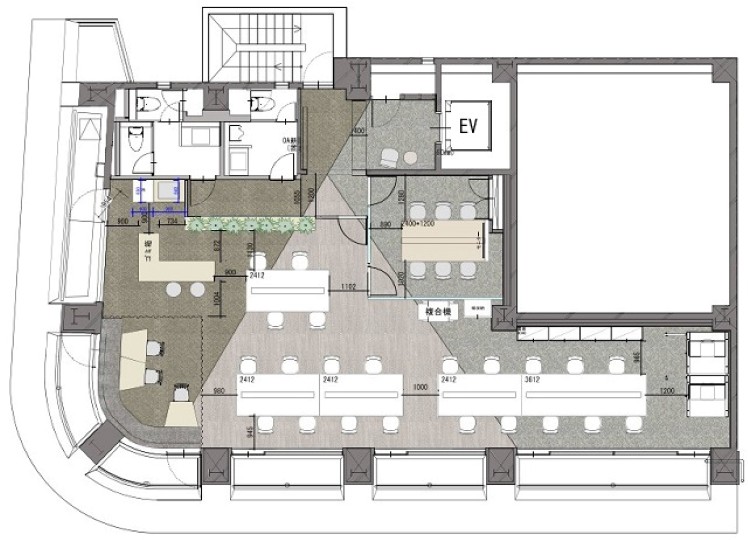 人形町駅徒歩2分！内装・家具付きの便利なフルセットアップオフィスの写真1