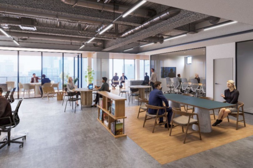 八丁堀駅徒歩1分！設備充実のWi-Fi付新築フルセットアップオフィス