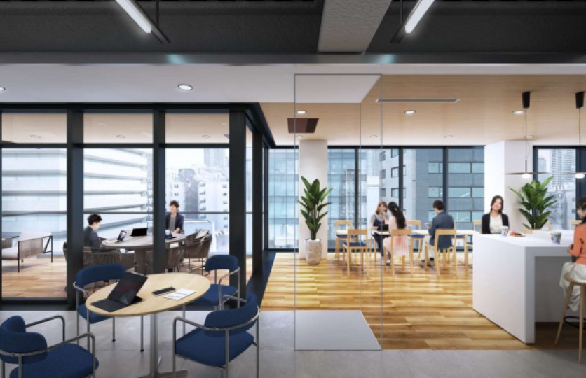 八丁堀駅徒歩1分！設備充実のWi-Fi付新築フルセットアップオフィスの写真3