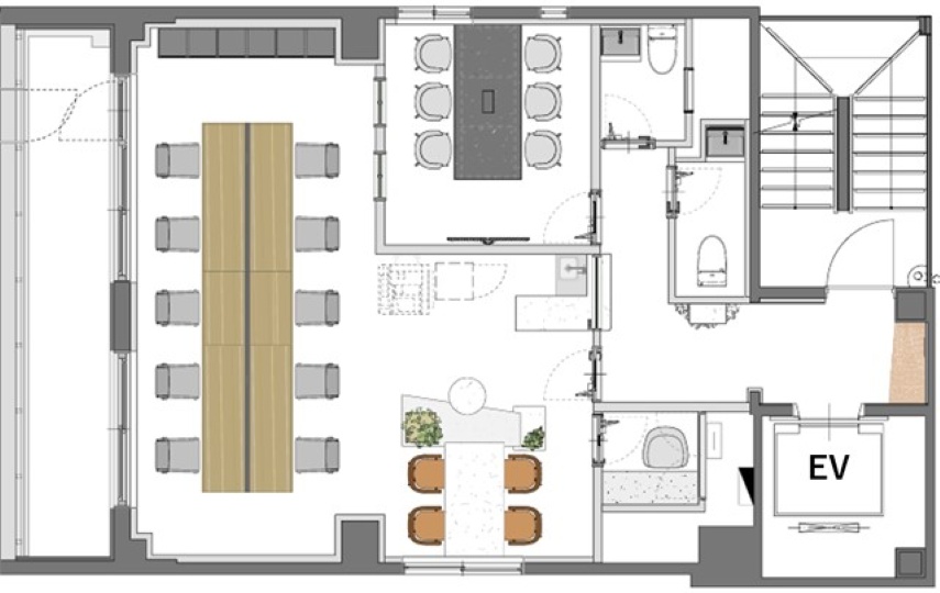 【敷金0・原状回復不要】秋葉原駅徒歩5分の新装フルセットアップオフィスの写真2