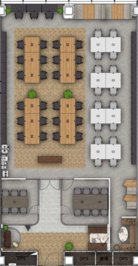 JR千駄ヶ谷駅徒歩6分、デザイン性の高い空間が魅力のセットアップオフィスの写真1