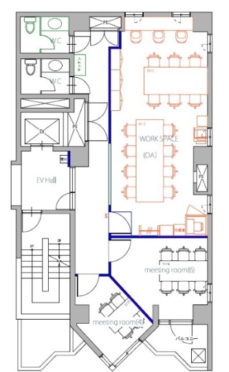 新橋駅徒歩5分！25年7月内装工事完了の新装セットアップオフィスの写真2