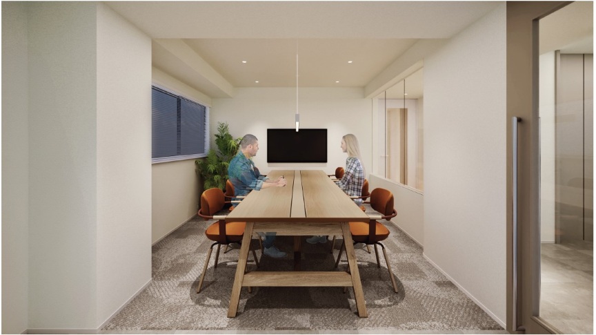 【敷金0／原状回復無】3駅が徒歩2分圏内！Wi-Fi付フルセットアップオフィスの写真n3