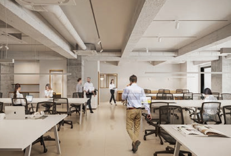 原宿駅徒歩7分、25年12月リニューアルの家具付きフルセットアップオフィス