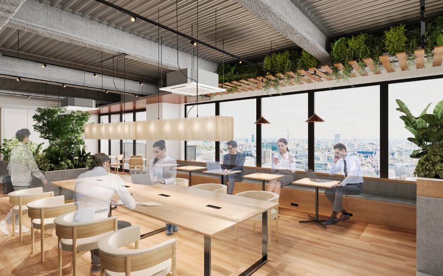 【敷金最大0・原状回復不要】恵比寿駅徒歩3分の新築フルセットアップオフィスの写真2