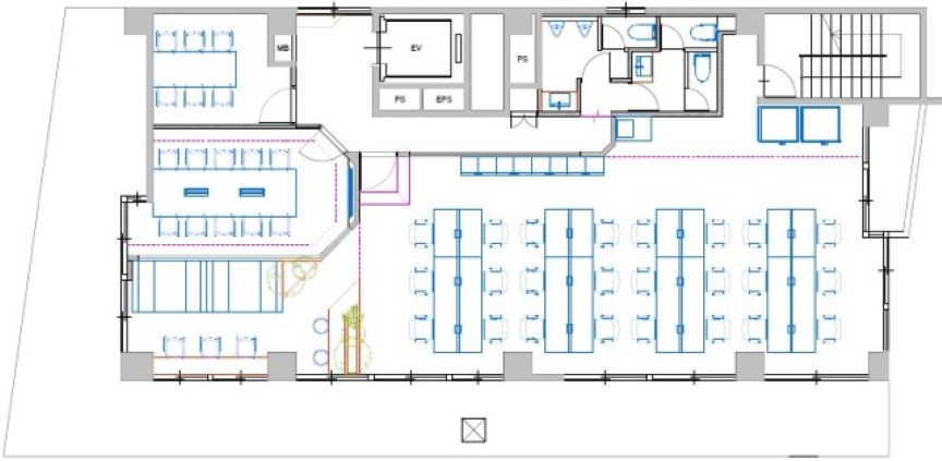 【仲介手数料0】御茶ノ水駅徒歩6分、内装・什器付きフルセットアップオフィスの写真1