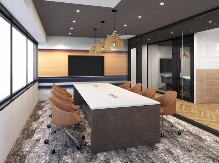 JR新宿駅徒歩6分！西新宿のWi-Fi付フルセットアップオフィスの写真3