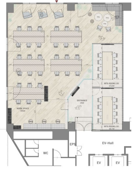 【原状回復不要】五反田エリア、会議室2室付きのセットアップオフィスの写真1