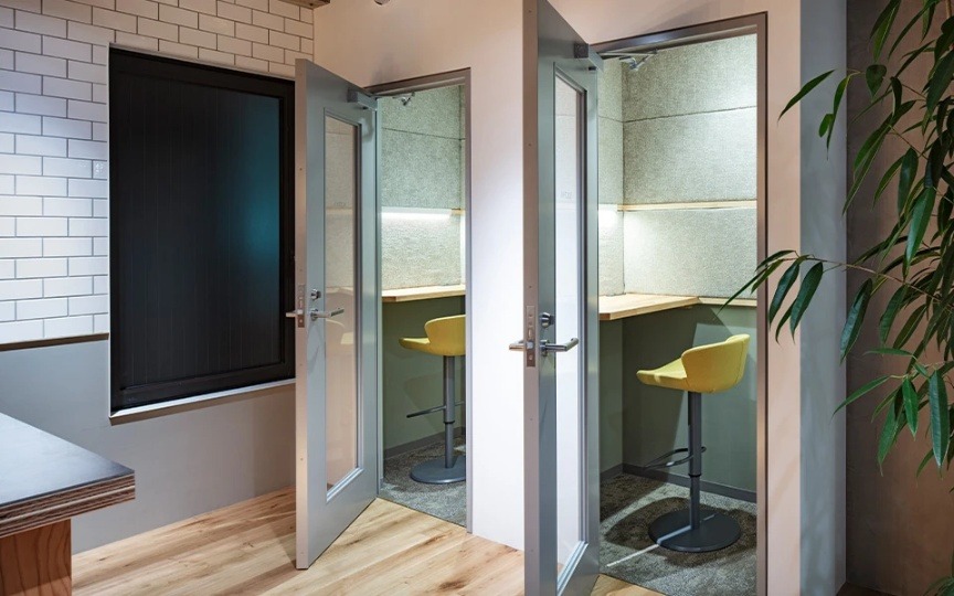 【敷金0・原状回復不要】虎ノ門駅徒歩1分！共用部充実のフルセットアップオフィスの写真4