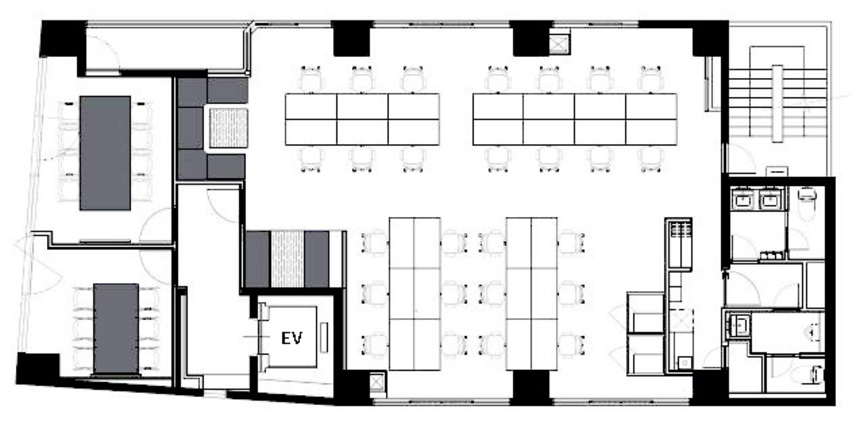 【仲介手数料不要】日本橋エリア、25年8月リニューアルのフルセットアップオフィスの写真4