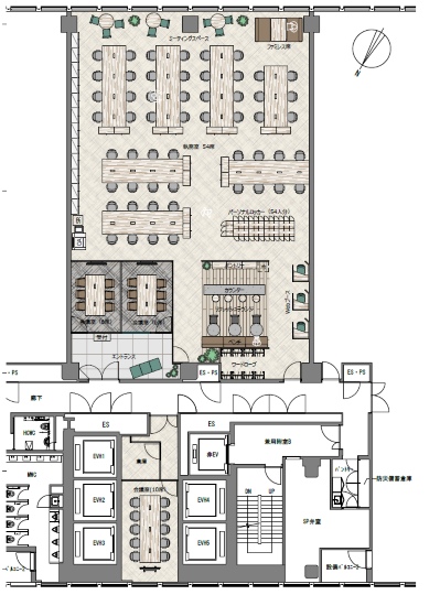 池袋駅徒歩4分！大規模向け、眺望抜群な高層ビルのフルセットアップオフィスの写真1