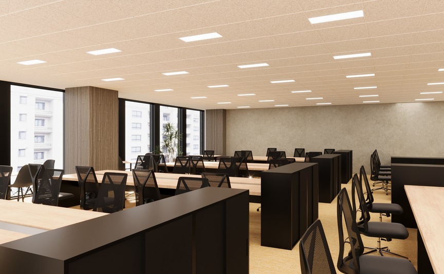 池袋駅徒歩4分！大規模向け、眺望抜群な高層ビルのフルセットアップオフィス