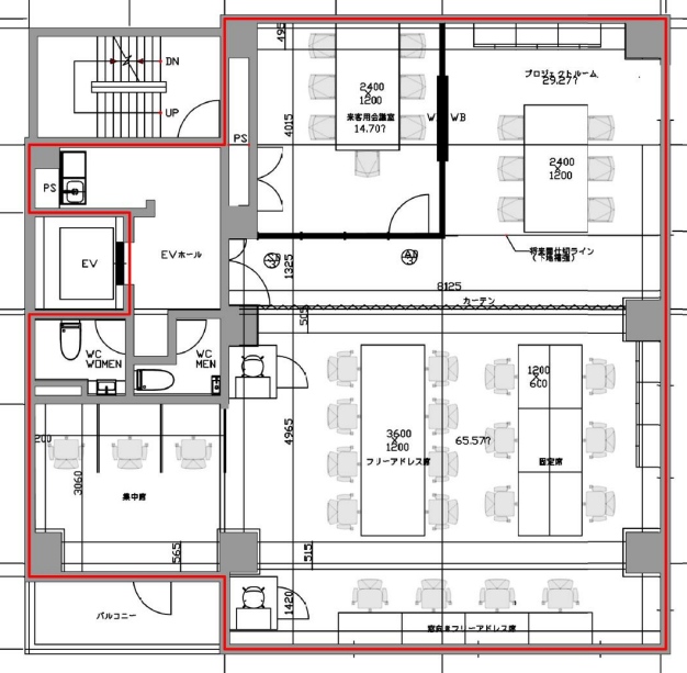 【原状回復不要】神田駅徒歩5分、オープンスペース充実のフルセットアップオフィスの写真2