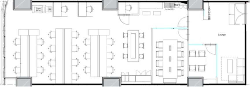 新宿駅徒歩圏内！ビル内共有ラウンジも利用可能な家具付きフルセットアップオフィスの写真1