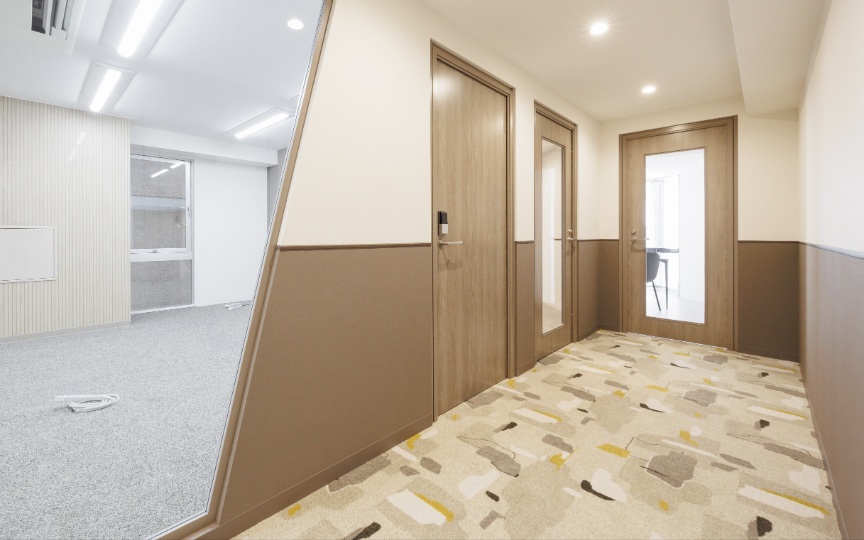 新橋駅徒歩5分！25年7月内装工事完了の新装セットアップオフィスの写真n4