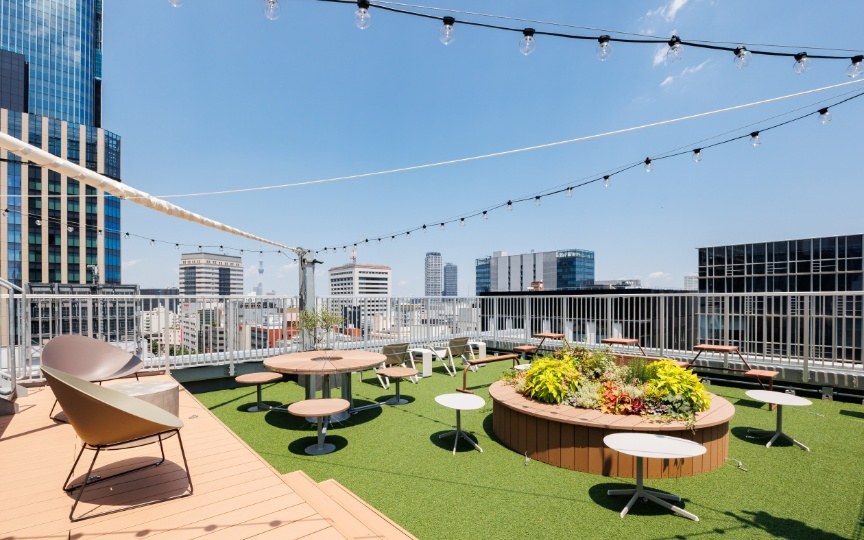 東京駅徒歩圏内！スカイツリーを望む、テラス付き新築セットアップオフィスの写真9