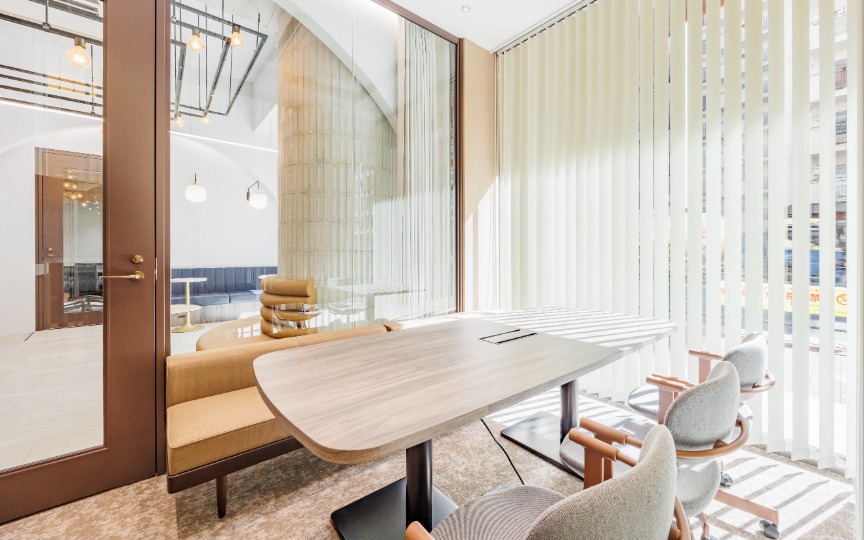 【仲介手数料不要】五反田駅徒歩5分！高級感のある内装が魅力のセットアップオフィスの写真6