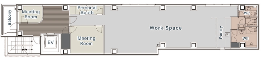 【敷金最大0・原状回復不要】神保町駅2分！25年12月誕生のセットアップオフィスの写真2