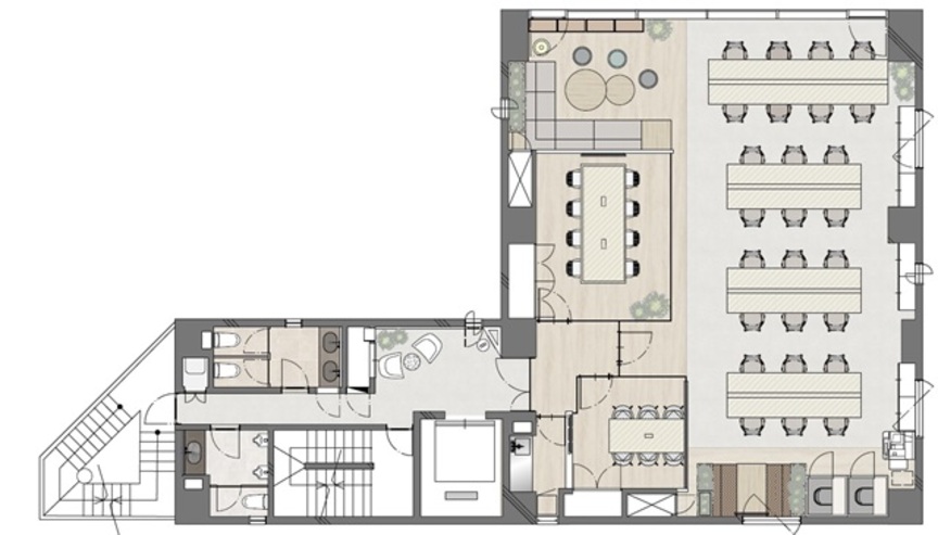 神田駅徒歩5分！25年11月リニューアル予定、内装充実のフルセットアップオフィスの写真1