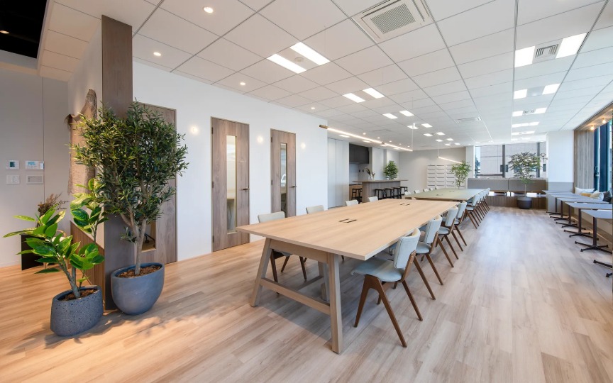 【敷金最大0】浜松町駅徒歩5分、眺望抜群の築浅フルセットアップオフィスの写真6