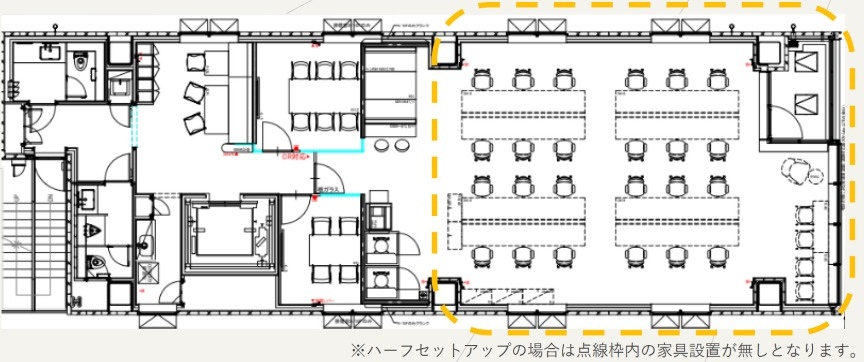 秋葉原駅徒歩1分、内装完備・共用部充実の新築セットアップオフィスの写真5
